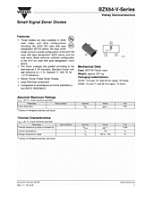 DataSheet BZX84-V pdf
